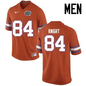 Men's Florida Gators #84 Camrin Knight NCAA Nike Orange Authentic Stitched College Football Jersey LRB7062GY